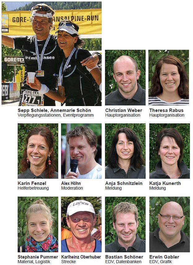 Das Orga Team des Seenlandmarathon 2012