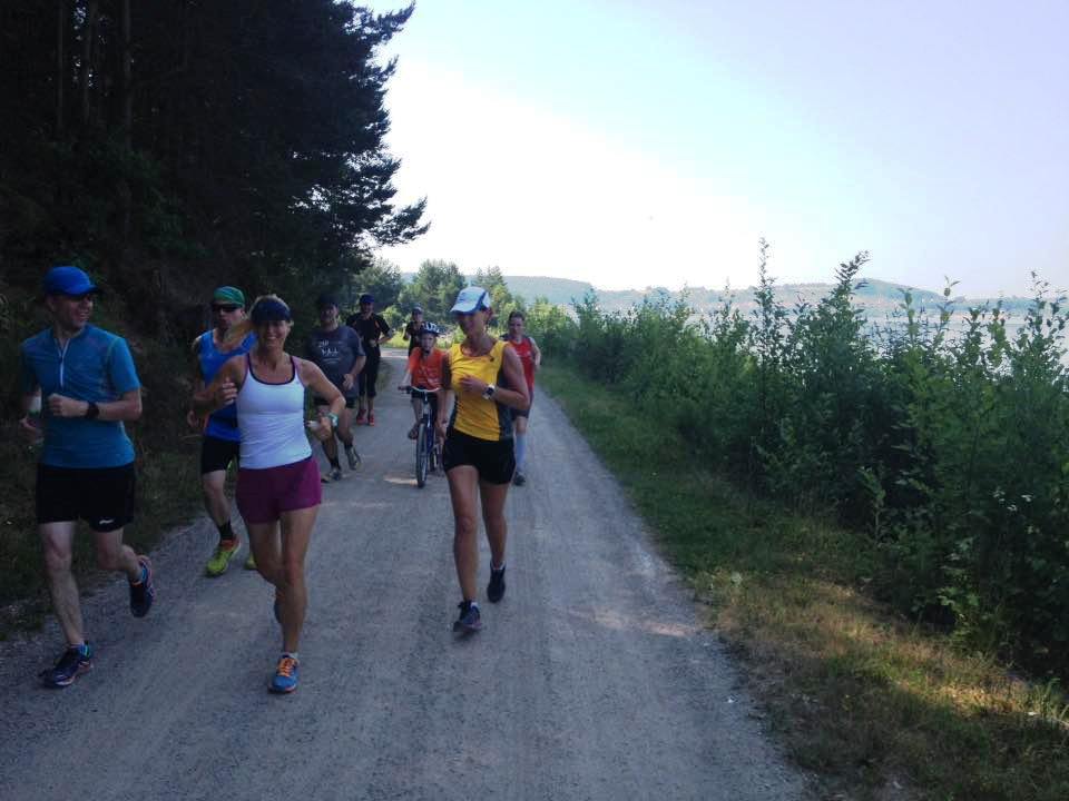 testlauf gruppe3 schotterweg