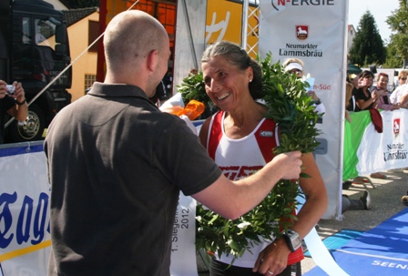 Siegerin Marathon