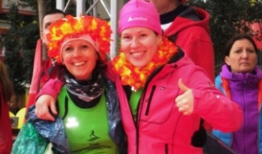 Das TEAM Seenlandmarathon beim Welt-Down-Syndrom-Tag-Lauf in Fürth