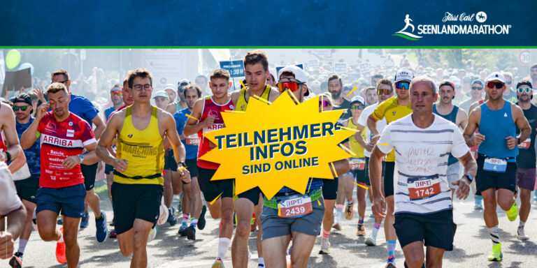 Seenlandmarathon - Teilnehmerinfos online