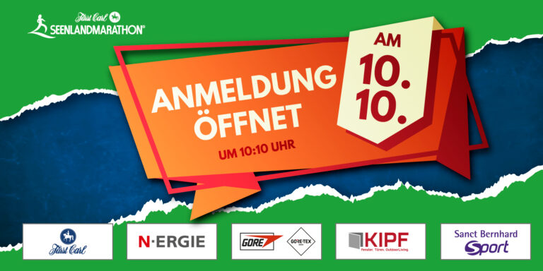 Seenlandmarathon - Anmeldung öffnet am 10.10.26